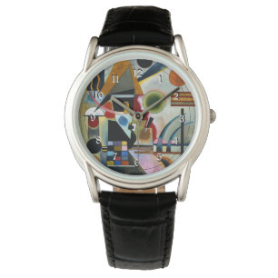 Kandinsky - Schwungvolles, berühmtes abstraktes Ge Armbanduhr