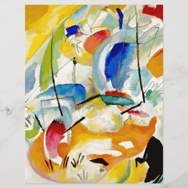 Kandinsky Sea Battle 1913 (Vorderseite)