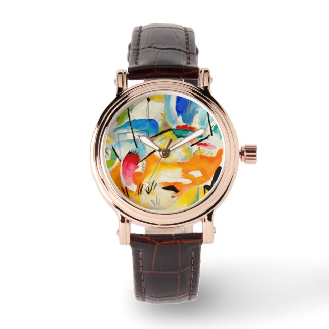 Kandinsky Sea Battle 1913 Armbanduhr (Vorderseite)