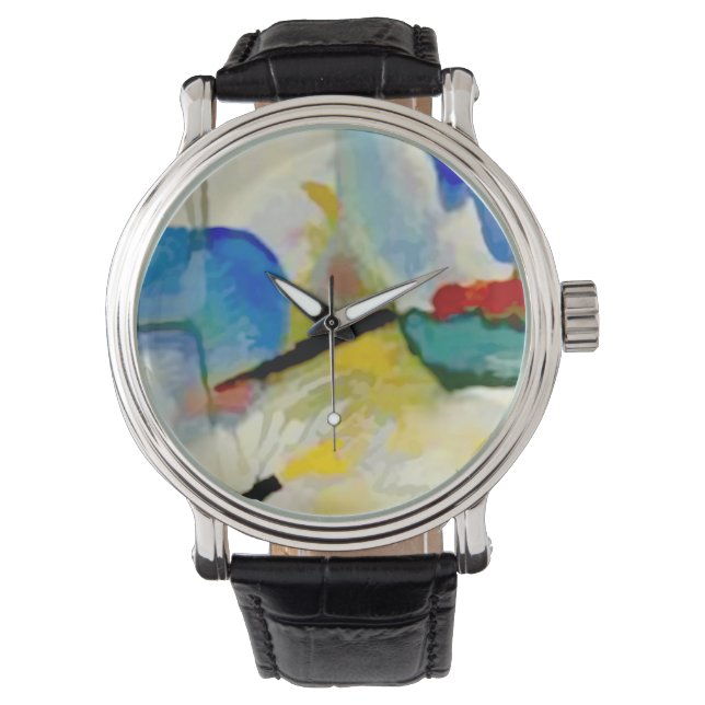 Kandinsky Sea Battle 1913 Armbanduhr (Vorderseite)