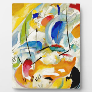 Kandinsky Sea Battle 1913 Fotoplatte