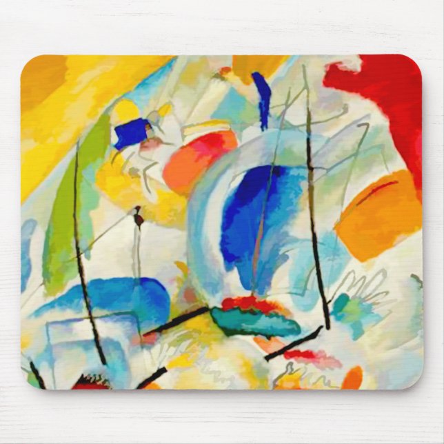 Kandinsky Sea Battle 1913 Mousepad (Vorne)