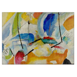 Kandinsky Sea Battle 1913 Schneidebrett