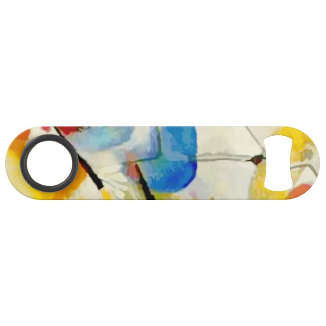 Kandinsky Sea Battle 1913 Speedflaschenöffner (Vorderseite (Horizontal))