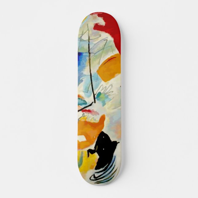 Kandinsky-Seebüttergemälde 1913 Skateboard (Vorne)