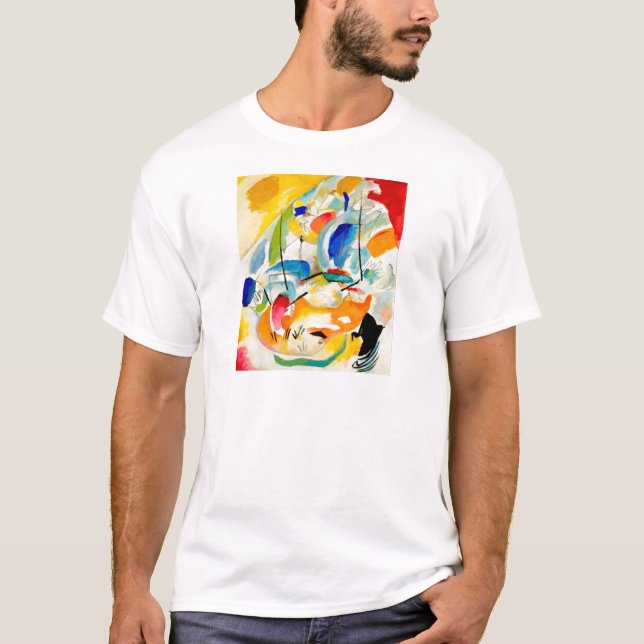 Kandinsky-Seebüttergemälde 1913 T-Shirt (Vorderseite)