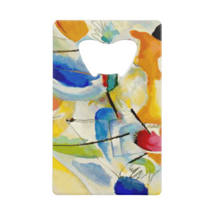 Kandinsky Seeschlacht 1913 Geldkarten Flaschenöffner