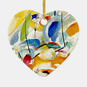 Kandinsky Seeschlacht 1913 Keramikornament