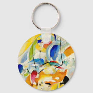Kandinsky Seeschlacht Gemälde 1913 Schlüsselanhänger