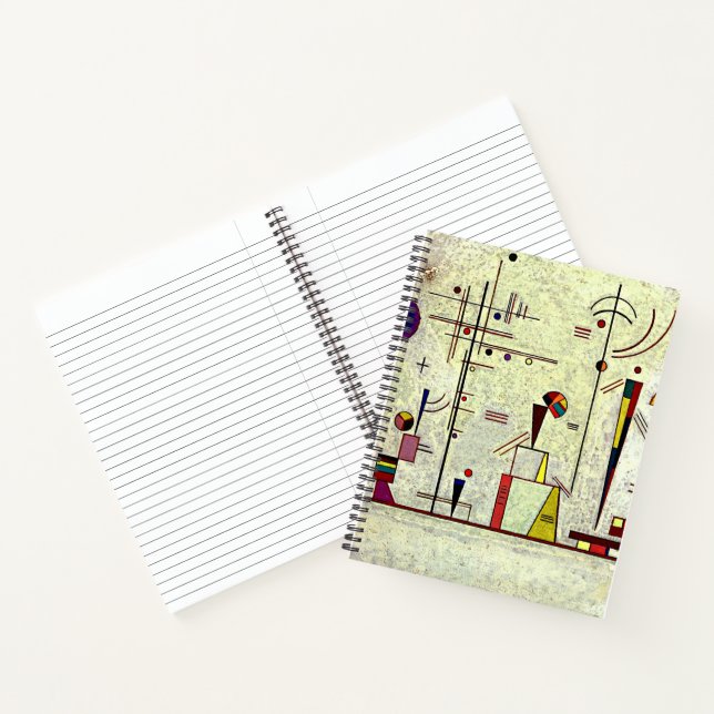 Kandinsky - Serious-Fun, abstrakte Kunst, Notizbuch (Innenseite)