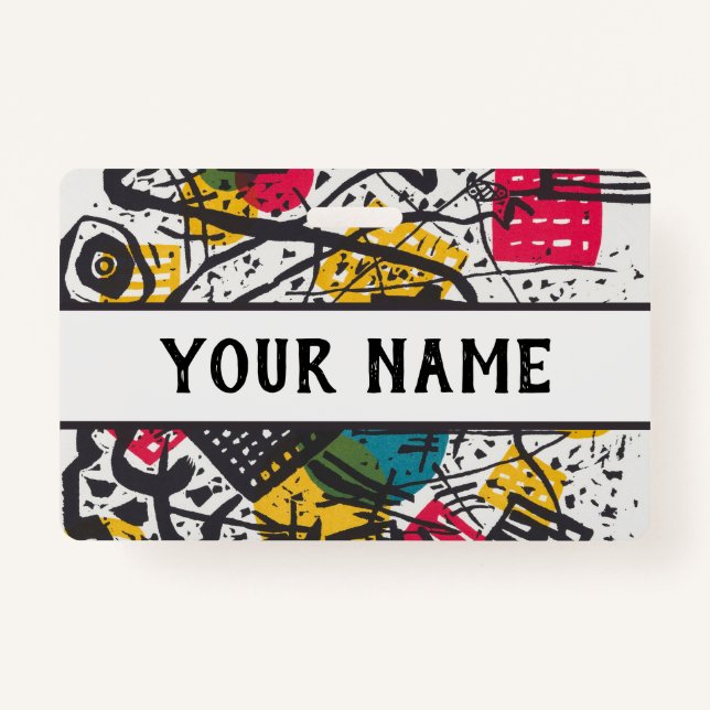 Kandinsky Small Worlds / Abstrakt Classic Ausweis (Vorderseite)