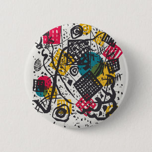 Kandinsky Small Worlds / Abstrakt Classic Button