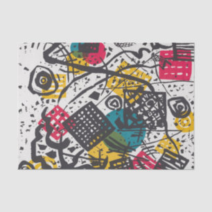 Kandinsky Small Worlds / Abstrakt Classic Seidenpapier