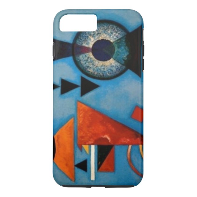Kandinsky Soft Hard Abstract Case-Mate iPhone Hülle (Rückseite)