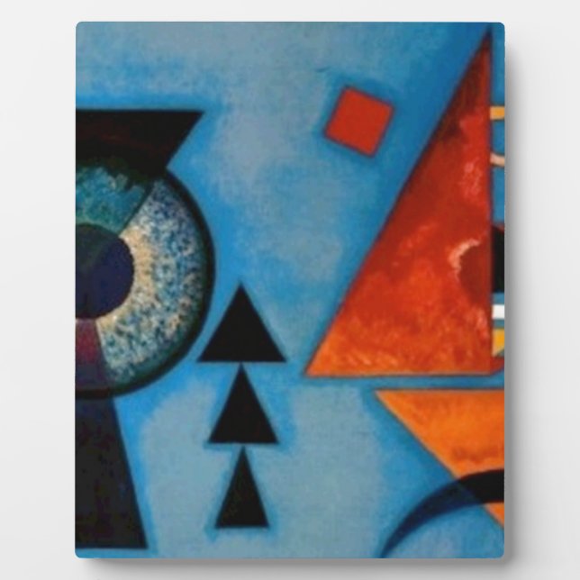 Kandinsky Soft Hard Abstract Fotoplatte (Vorderseite)