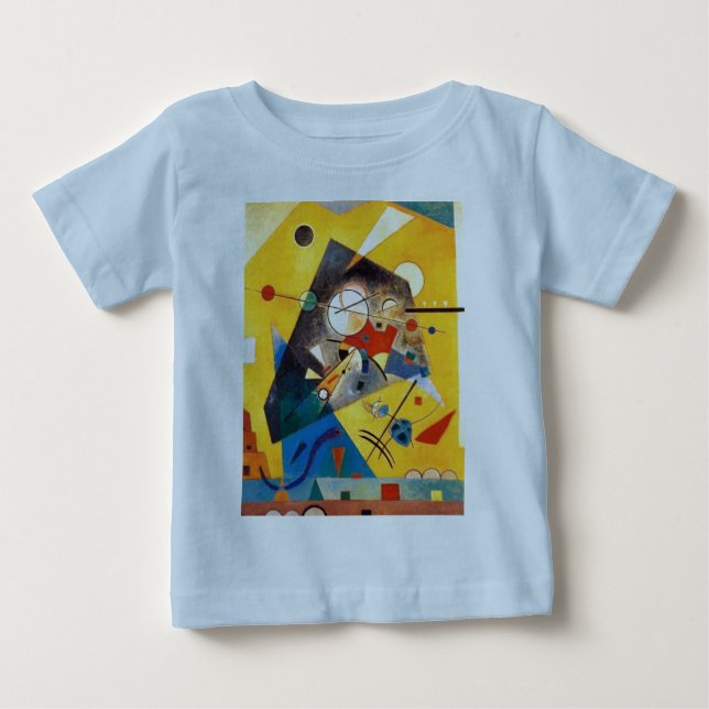 Kandinsky Stille Harmonie Abstrakte Kunst Baby T-shirt (Vorderseite)