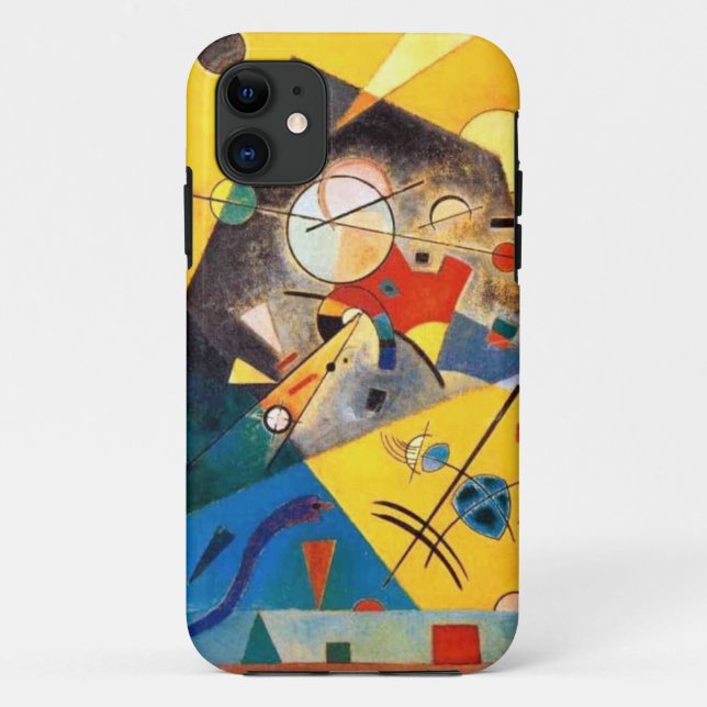 Kandinsky Stille Harmonie Abstrakte Kunst Case-Mate iPhone Hülle (Rückseite)