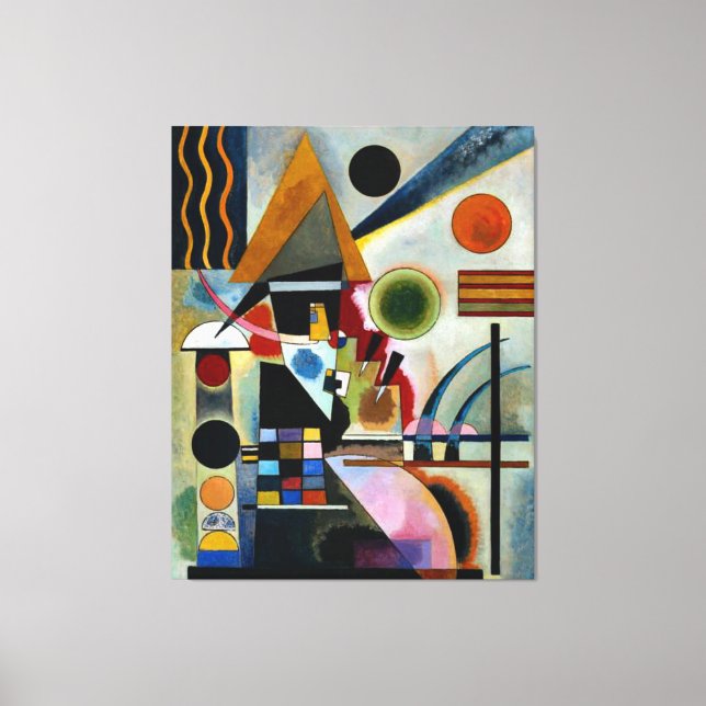 Kandinsky - Swinging Leinwanddruck (Vorderseite)