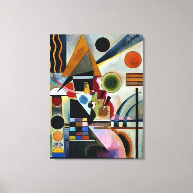 Kandinsky - Swinging Leinwanddruck (Vorderseite)