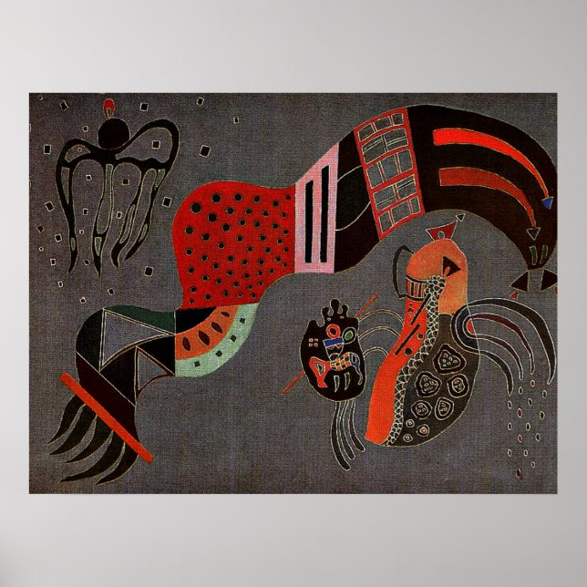 Kandinsky - Tempered Elan, Poster (Vorne)
