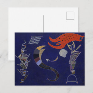 Kandinsky The Arrow 1943 Abstrakte Kunst Postkarte