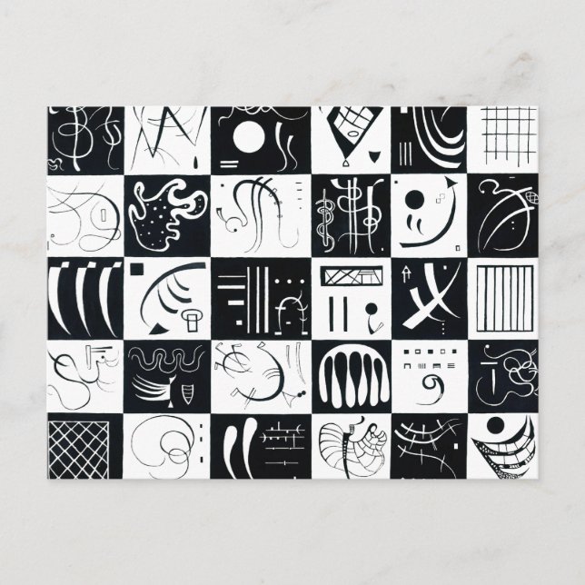 Kandinsky Thirty Postcard Postkarte (Vorderseite)