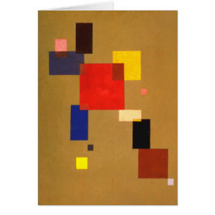 Kandinsky Treize Rectangles peinture Abstraite