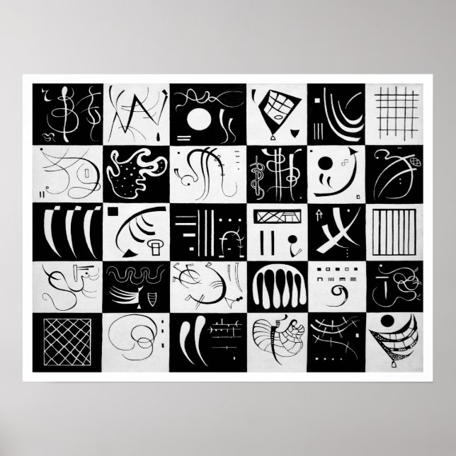 Kandinsky - Trente, 1936 Poster (Vorne)