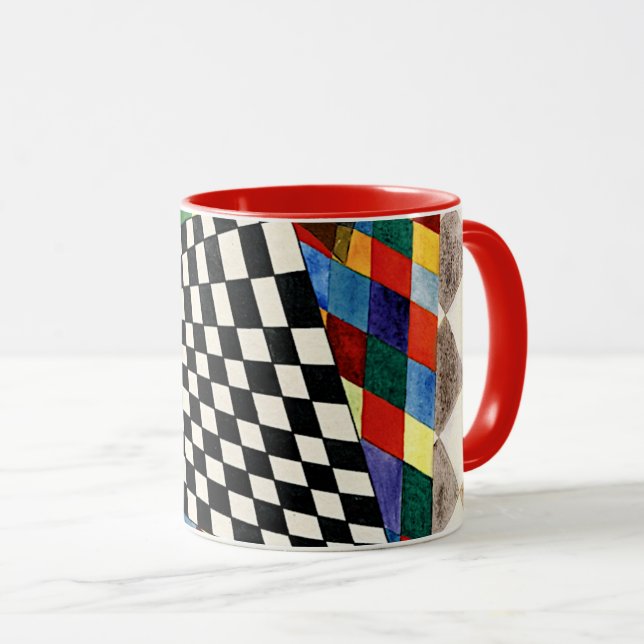 Kandinsky - überprüft tasse (VorderseiteRechts)