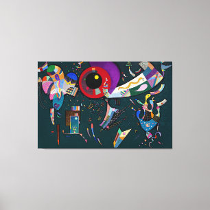 KANDINSKY - UM DEN KREIS - 1940 - LEINWANDDRUCK