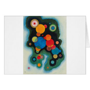 Kandinsky vertieft Impulse Abstraktes Öl auf Leinw