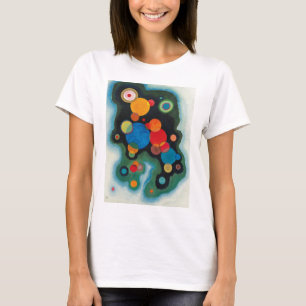 Kandinsky vertieft Impulse Abstraktes Öl auf Leinw T-Shirt