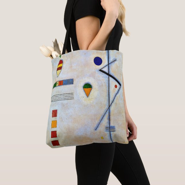 Kandinsky - Von-Zu, berühmtes Kunstwerk, Tasche (Von Nahem)