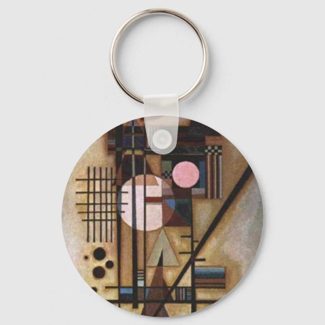 Kandinsky Weichbau Schlüsselanhänger (Vorderseite)