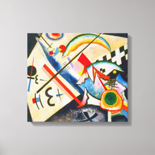 Kandinsky Weiß-Kreuz Leinwanddruck