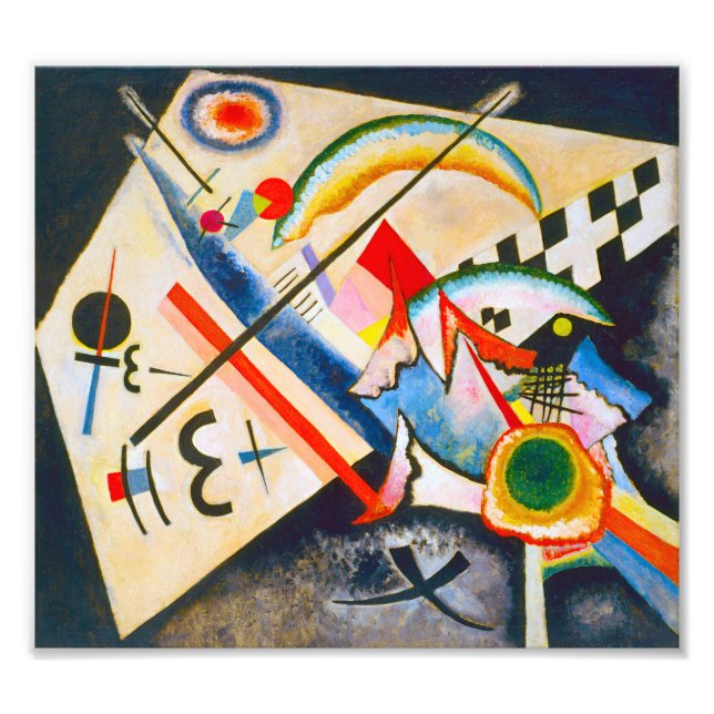 Kandinsky White Cross Fotodruck (Vorne)
