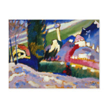 Kandinsky - Winterlandschaft mit Kirche