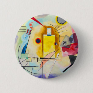 Kandinsky Yellow-Red-Blue Button
