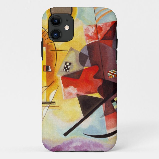 Kandinsky Yellow Red Blue Case-Mate iPhone Hülle (Rückseite)