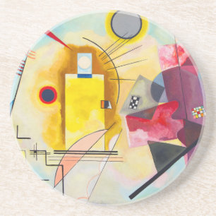 Kandinsky Yellow-Red-Blue Getränkeuntersetzer