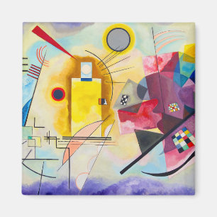 Kandinsky Yellow-Red-Blue Magnet