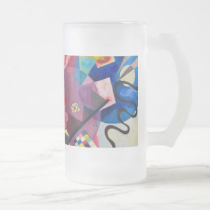 Kandinsky Yellow-Red-Blue Mattglas Bierglas