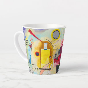 Kandinsky Yellow-Red-Blue Milchtasse
