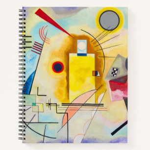 Kandinsky Yellow-Red-Blue Notizbuch