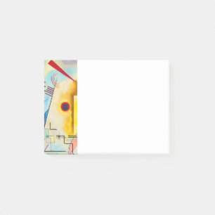 Kandinsky Yellow-Red-Blue Post-it Klebezettel