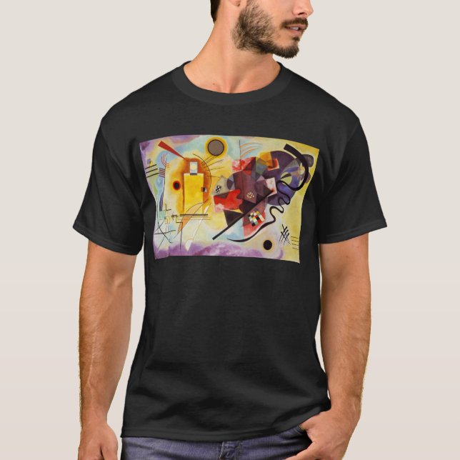 Kandinsky Yellow Red Blue T-Shirt (Vorderseite)