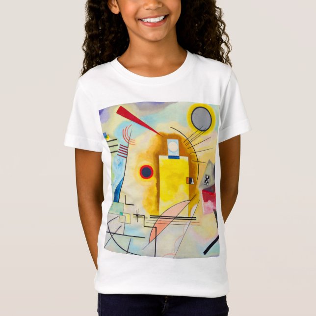 Kandinsky Yellow-Red-Blue T-Shirt (Vorderseite)