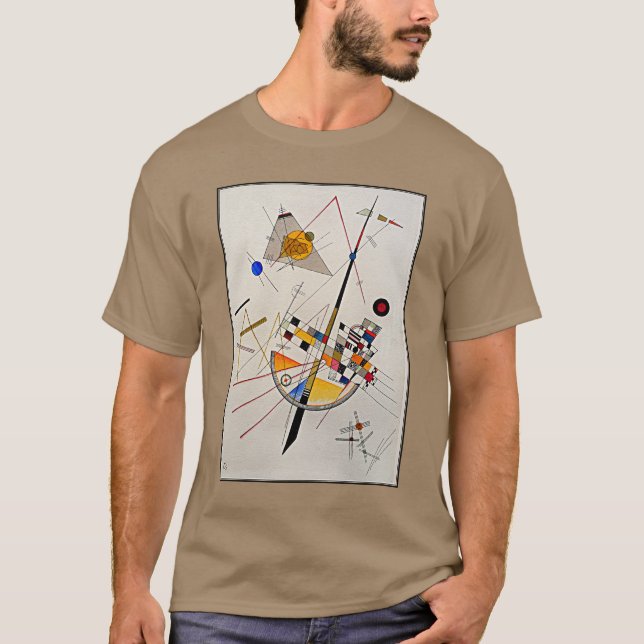 Kandinsky - Zarte Spannung T-Shirt (Vorderseite)