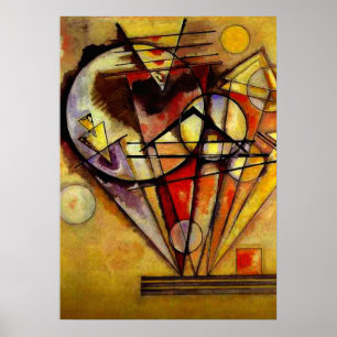 Kandinsky - Zu den Punkten Poster