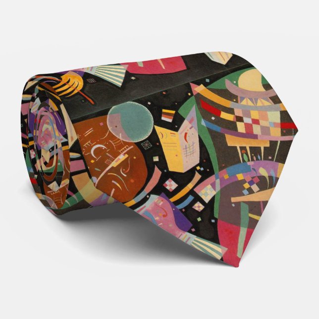 Kandinsky Zusammensetzung 10 Abstrakte Malerei Krawatte (Gerollt)
